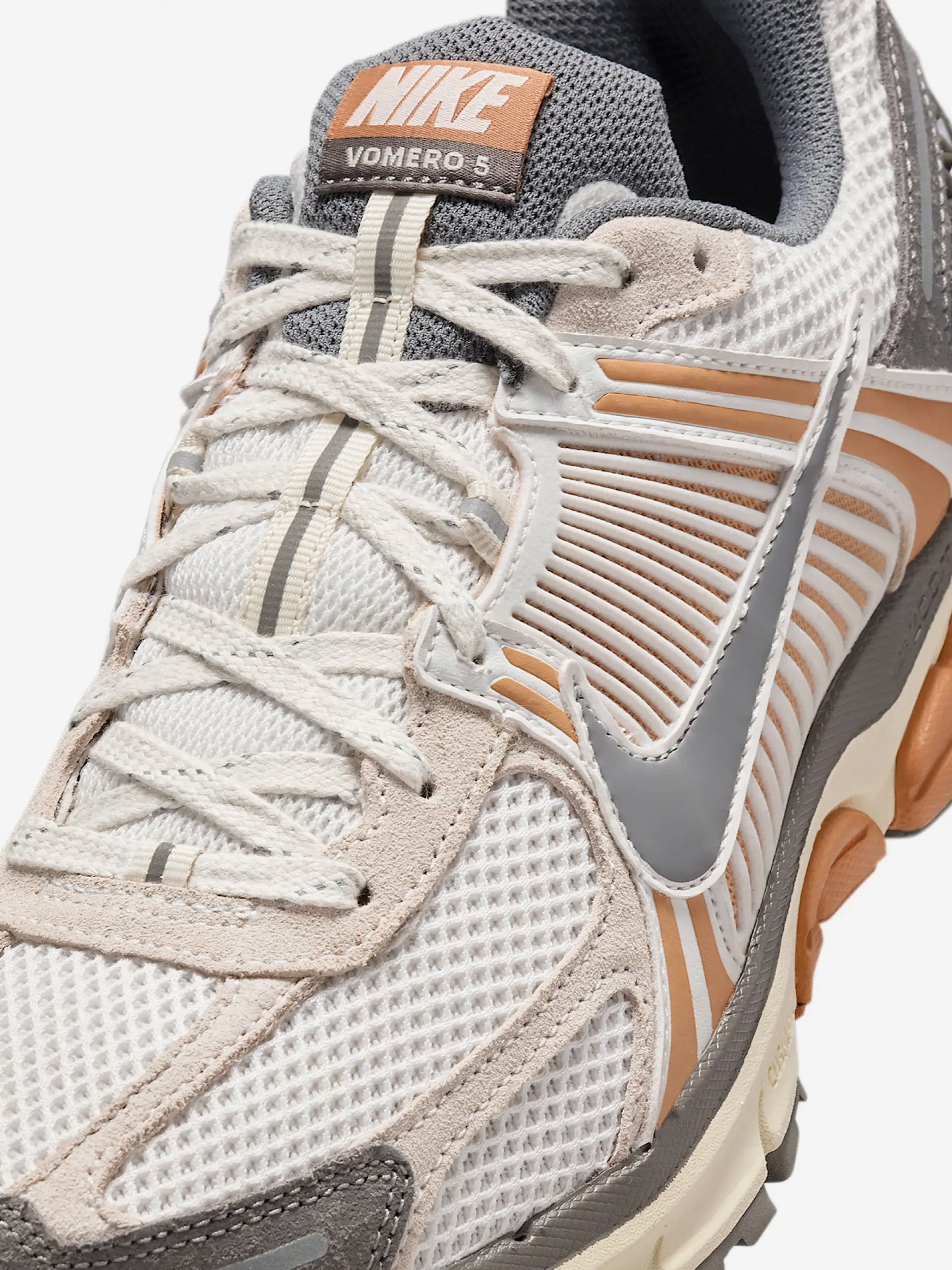 Sapatilhas Nike Zoom Vomero 5 Cinzentas e Laranja Para Homem