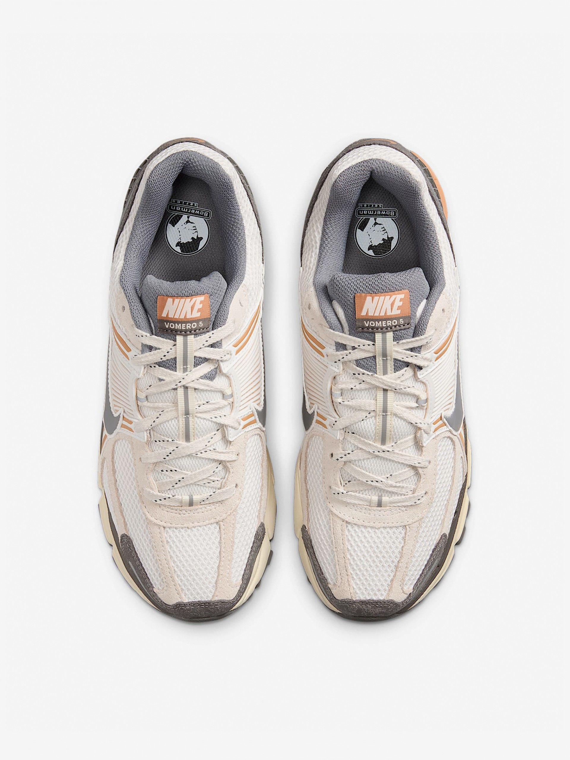 Sapatilhas Nike Zoom Vomero 5 Cinzentas e Laranja Para Homem