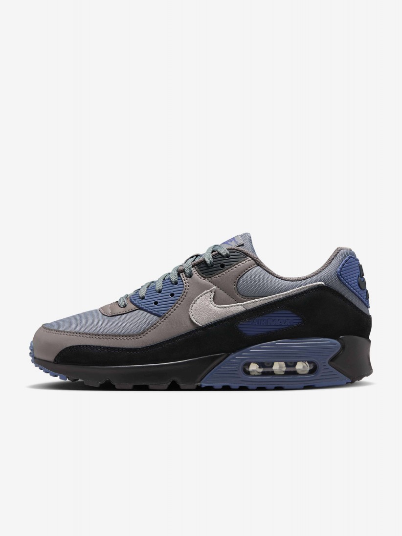 Sapatilhas Nike Air Max 90 Azuis e Cinzentas Para Homem