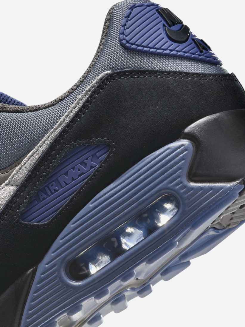 Sapatilhas Nike Air Max 90 Azuis e Cinzentas Para Homem
