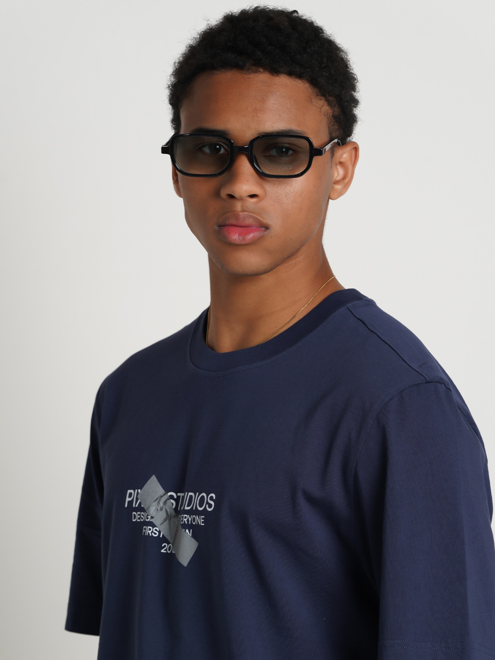 T-shirt Pixis The Design Azul