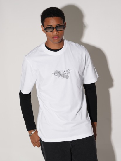 Pixis The Design White T-shirt