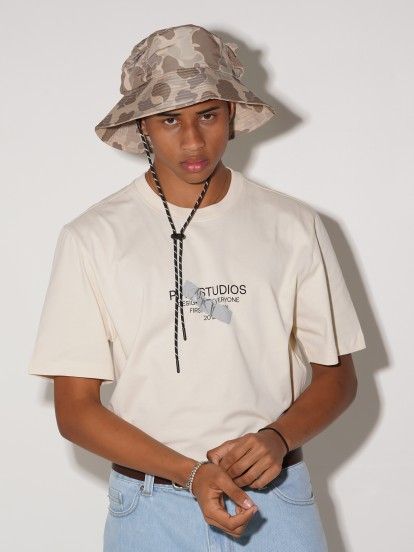 Pixis The Design Beige T-shirt