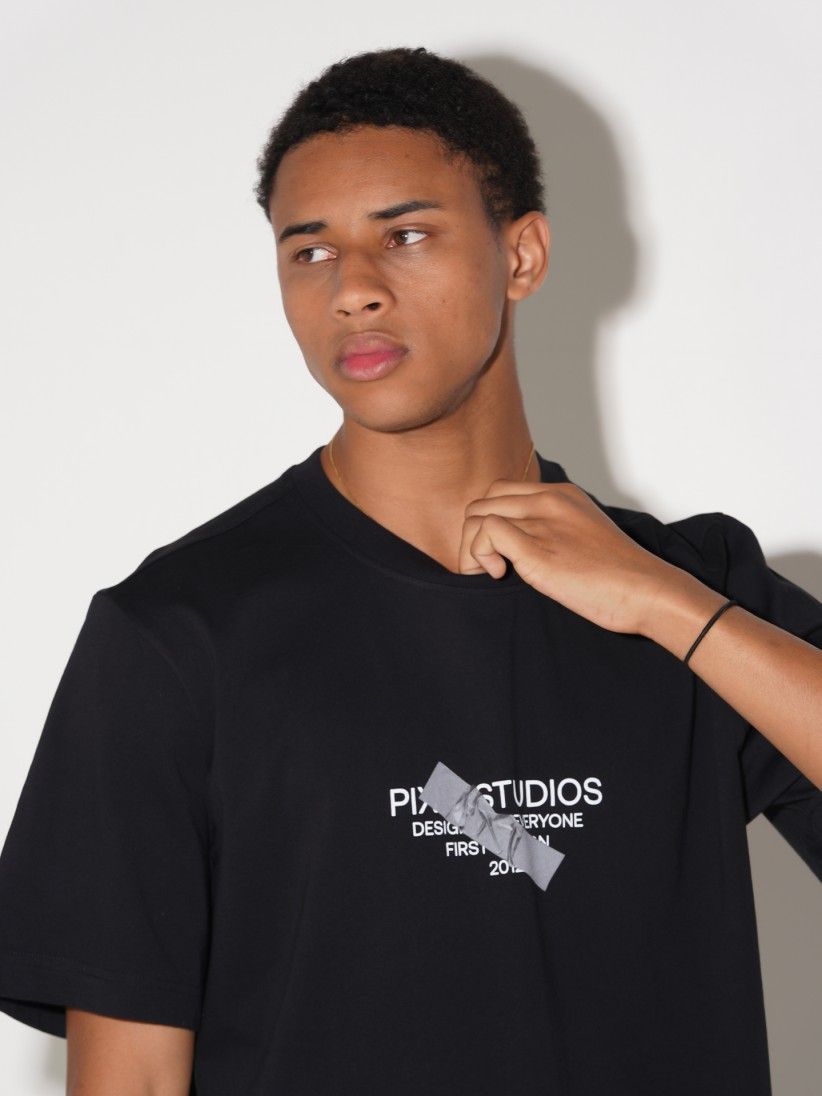 Pixis The Design Black T-shirt