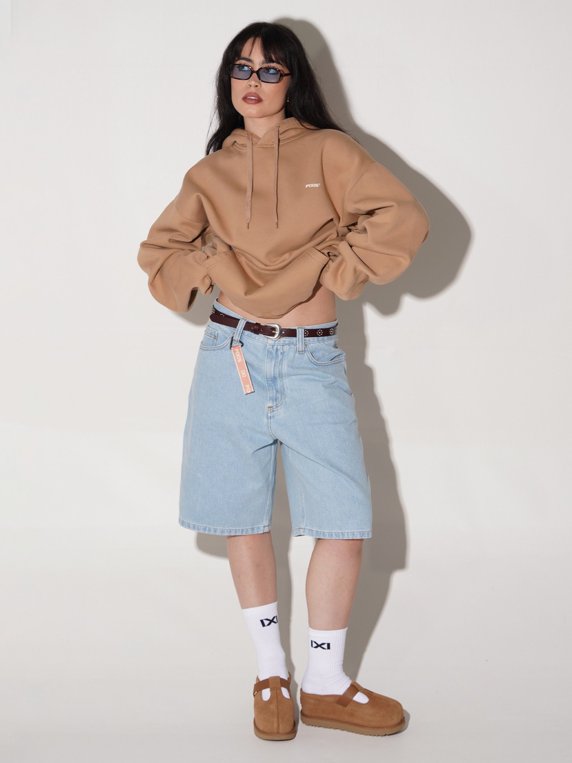 Pantalones Vaqueros Cortos Pixis Luxembourg Azules