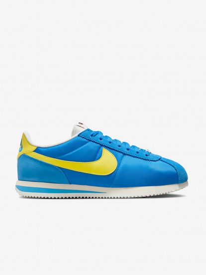 Nike Cortez Blue and Yellow Sneakers For Men