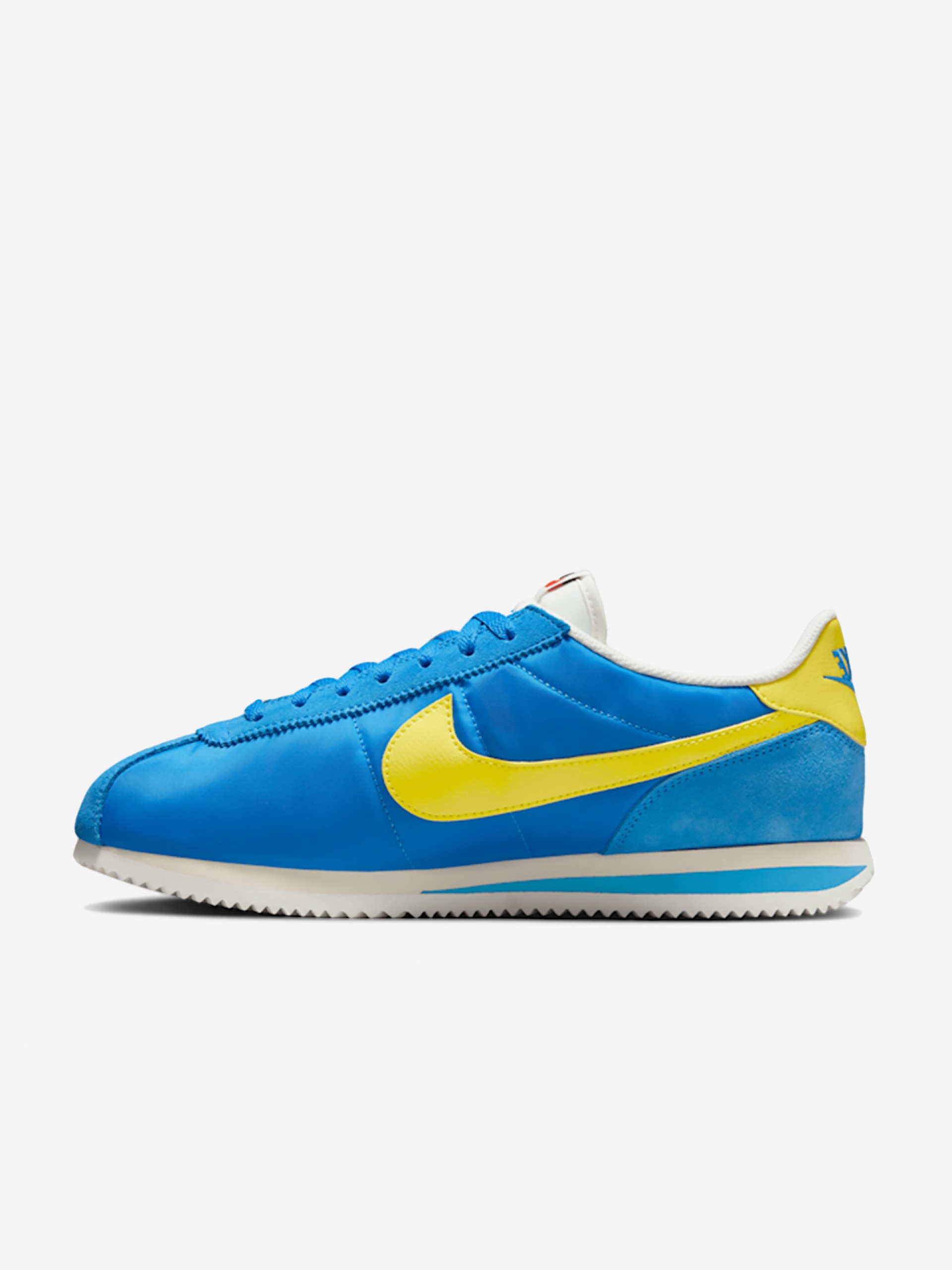 Sapatilhas Nike Cortez Azuis e Amarelas Para Homem