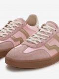 Sapatilhas Gant Cuzima Rosa Em Cetim e Camura