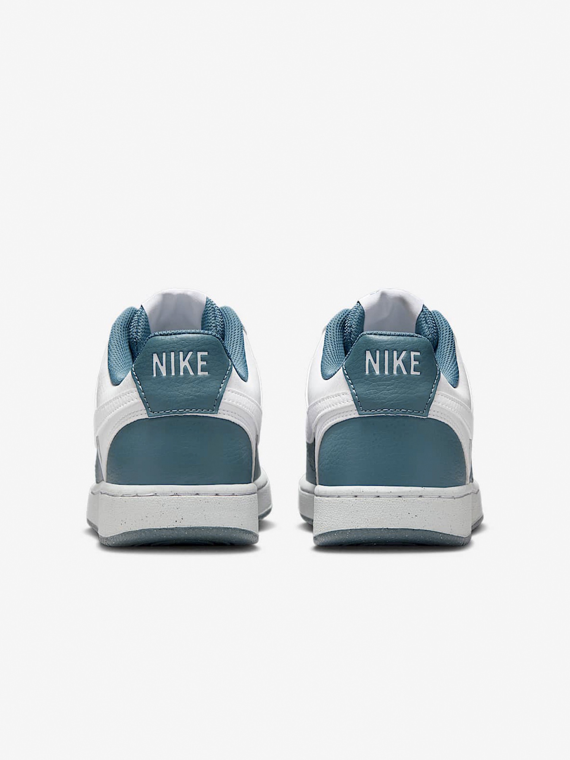 Sapatilhas Nike Court Vision Low Next Nature Azuis e Brancas Para Mulher