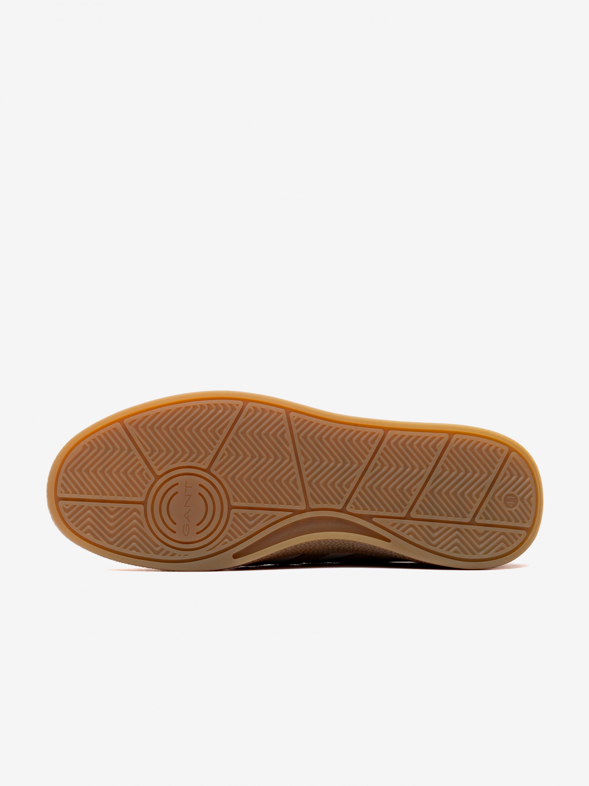 Sapatilhas Gant Cuzmo Bege Em Pele e Camurça