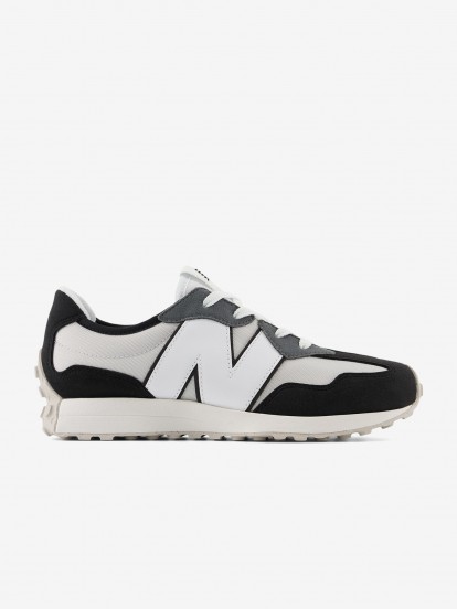 New Balance GS327 V1 Black and Grey Sneakers
