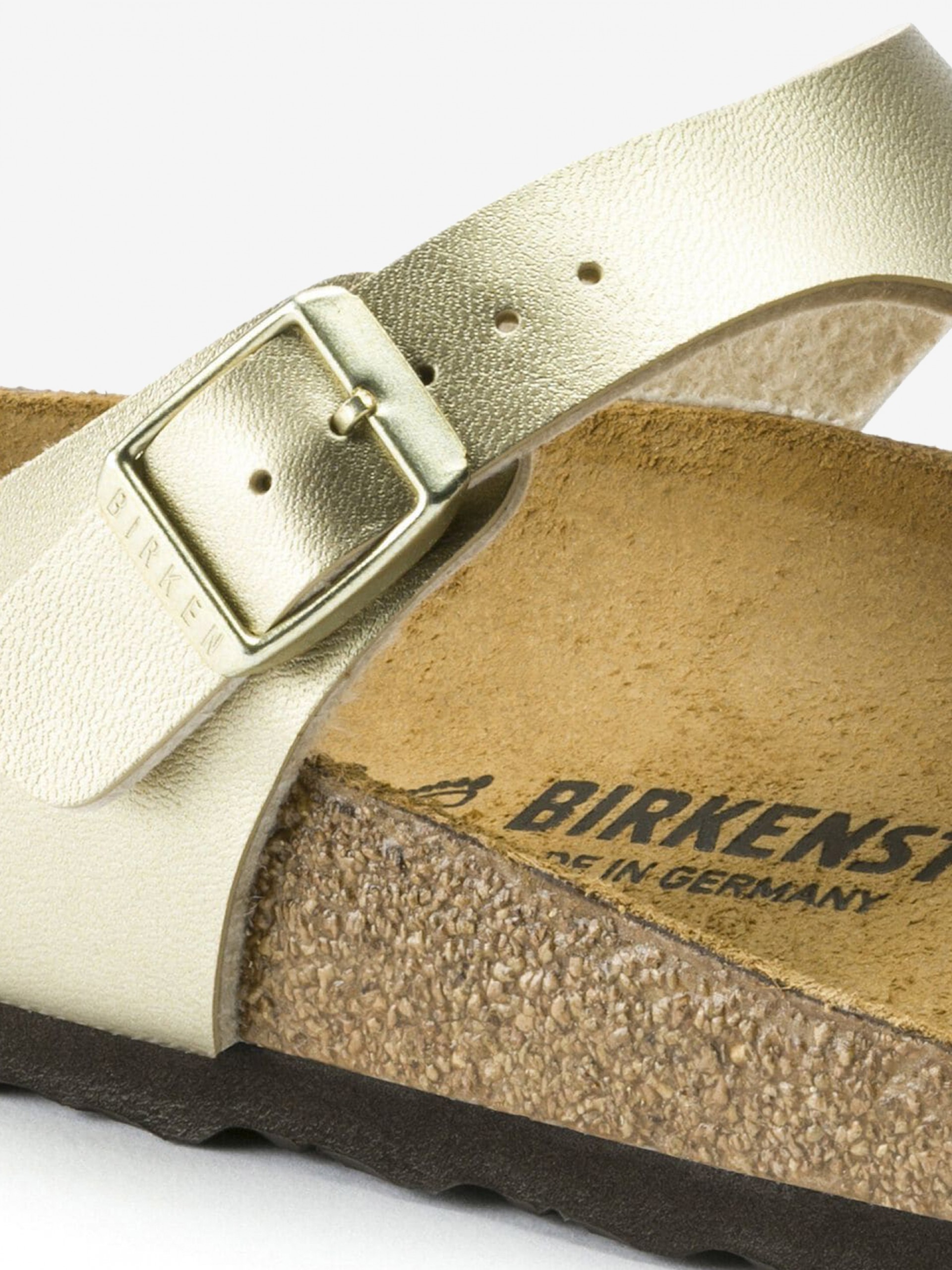 Chinelos Birkenstock Gizeh Birko-Flor Dourados