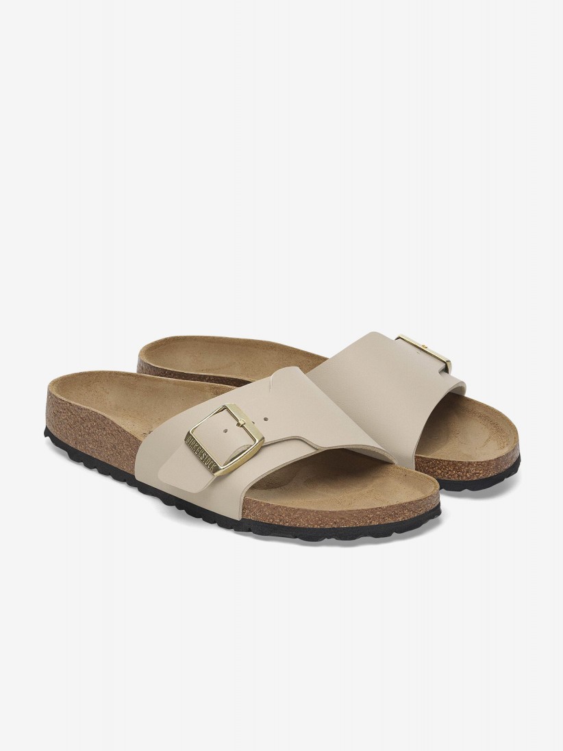 Chinelos Birkenstock Catalina Birko-Flor Bege