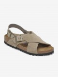 Sandlias Birkenstock Tulum II Soft Footbed Eva Nobuck Camura Verdes