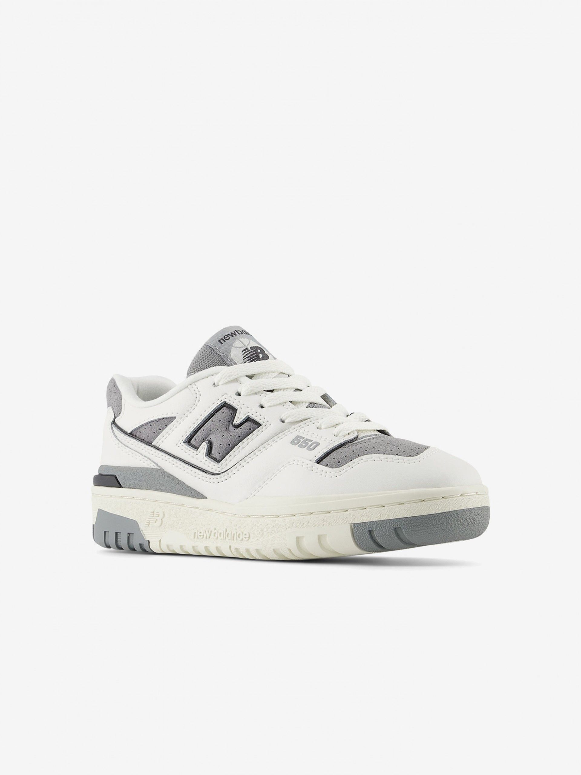 Sapatilhas New Balance GSB550 V1 Brancas e Cinzentas