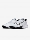 Nike Precision 7 White and Black Basketball Trainers For Men