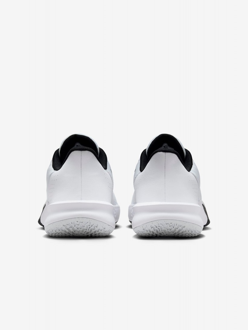 Nike Precision 7 White and Black Basketball Trainers For Men