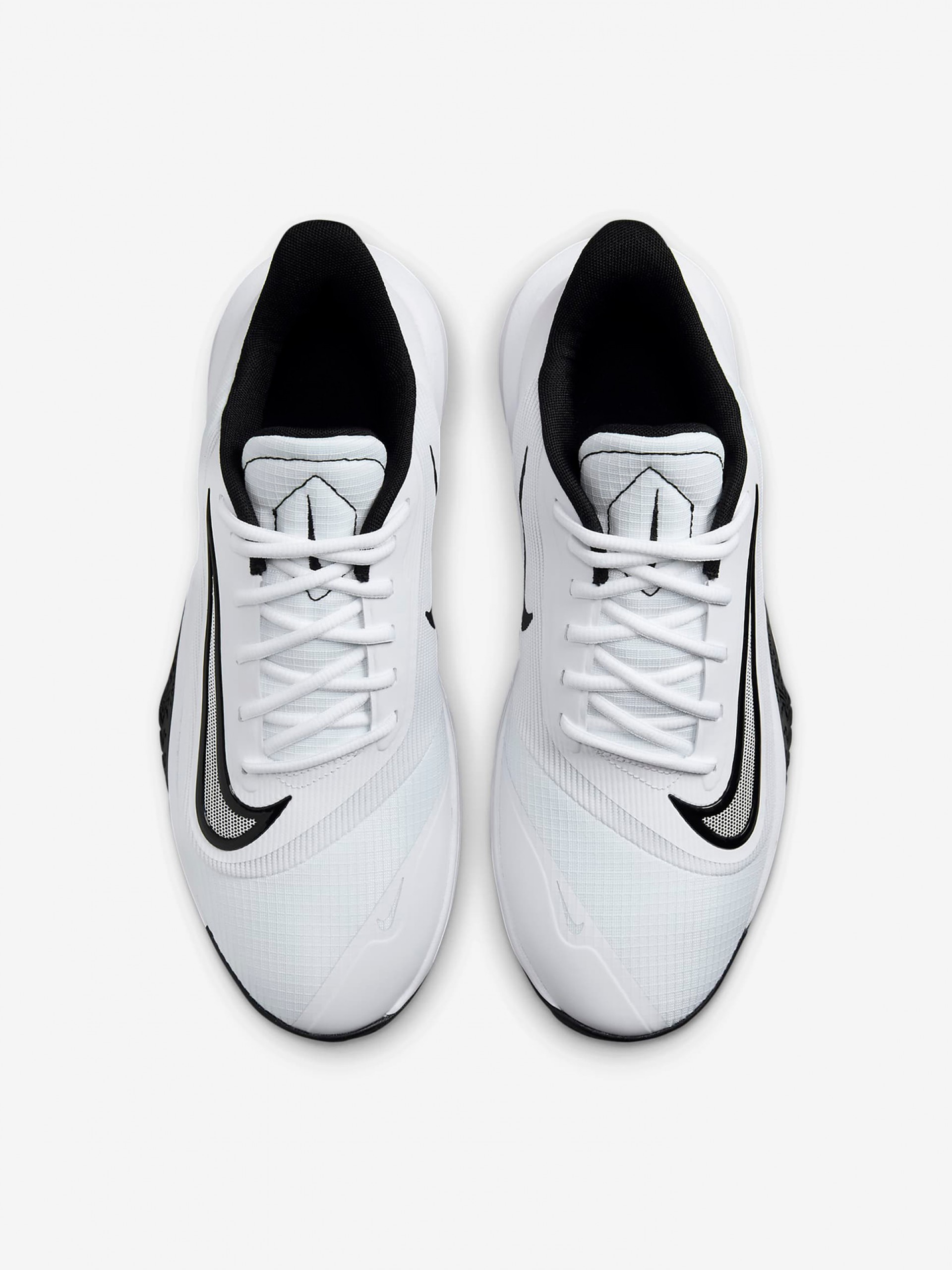 Zapatillas de Baloncesto Nike Precision 7 Blancas y Negras Para Hombre