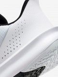 Nike Precision 7 White and Black Basketball Trainers For Men