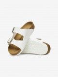 Chinelos Birkenstock Arizona Birko-Flor Kids Brancos