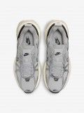 Nike V2K Run Silver and White Sneakers For Women