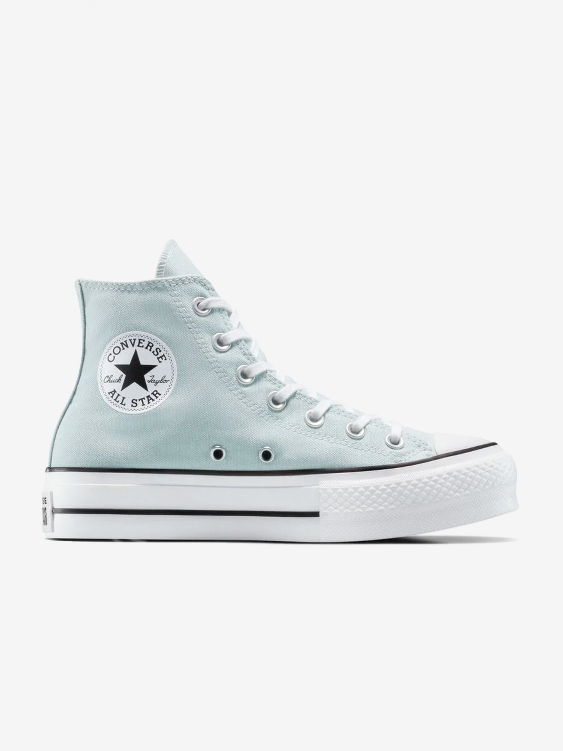 Converse Chuck Taylor All Star Lift Platform Green Sneakers