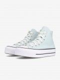 Converse Chuck Taylor All Star Lift Platform Green Sneakers