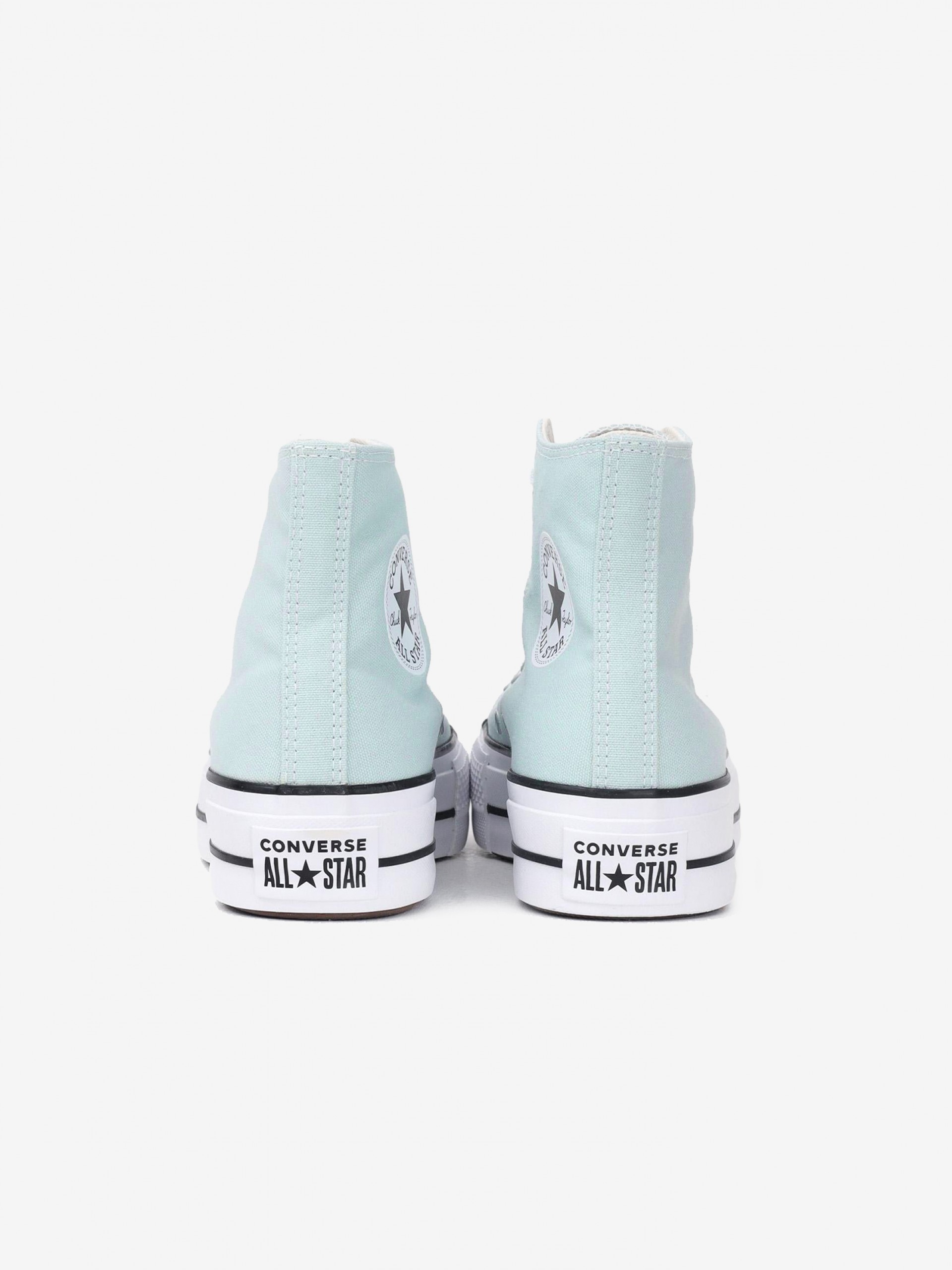 Converse Chuck Taylor All Star Lift Platform Green Sneakers