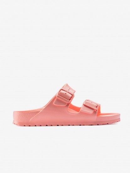 Birkenstock Arizona Eva Salmon Slides