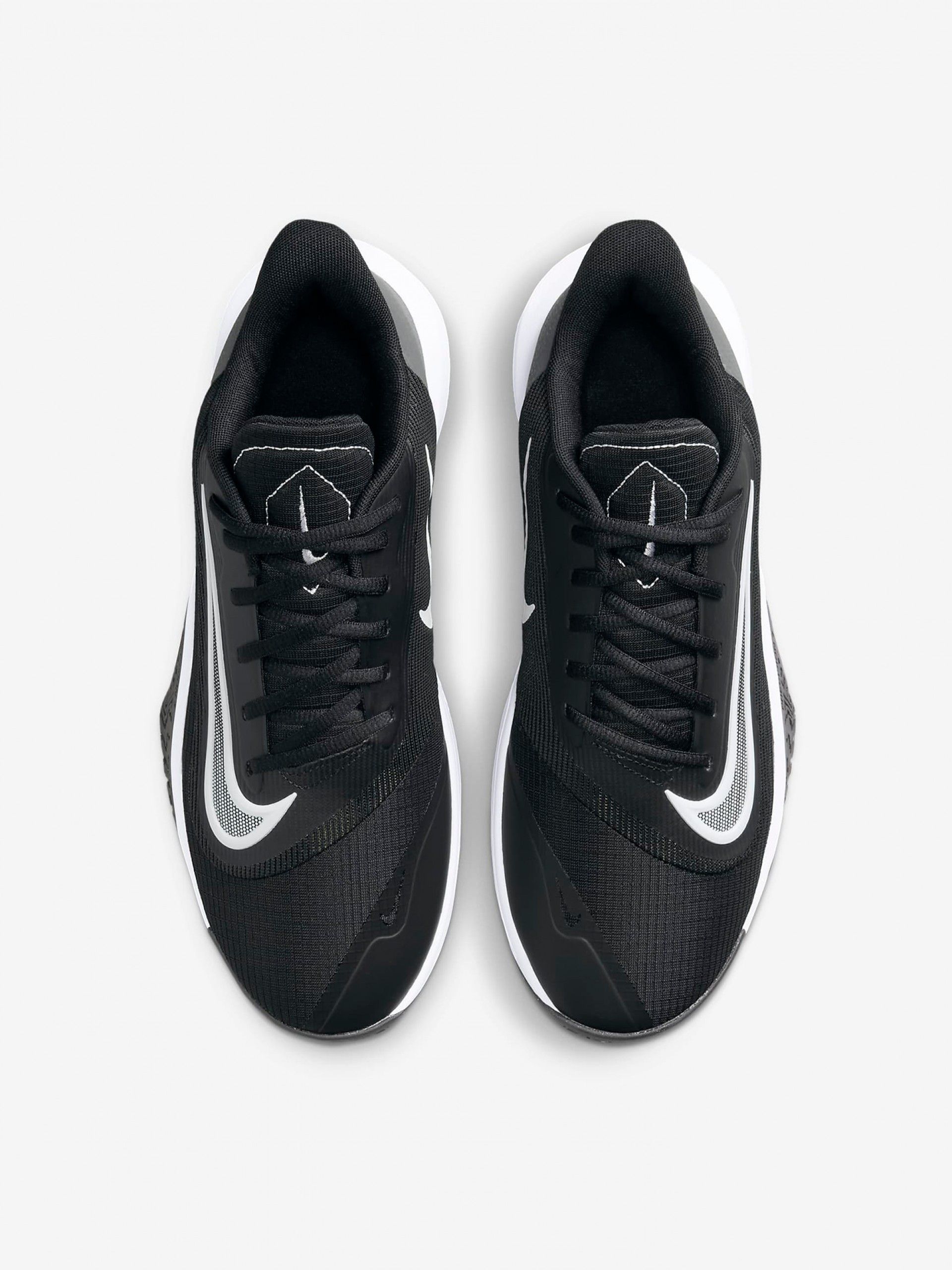 Zapatillas de Baloncesto Nike Precision 7 Negras y Grises Para Hombre