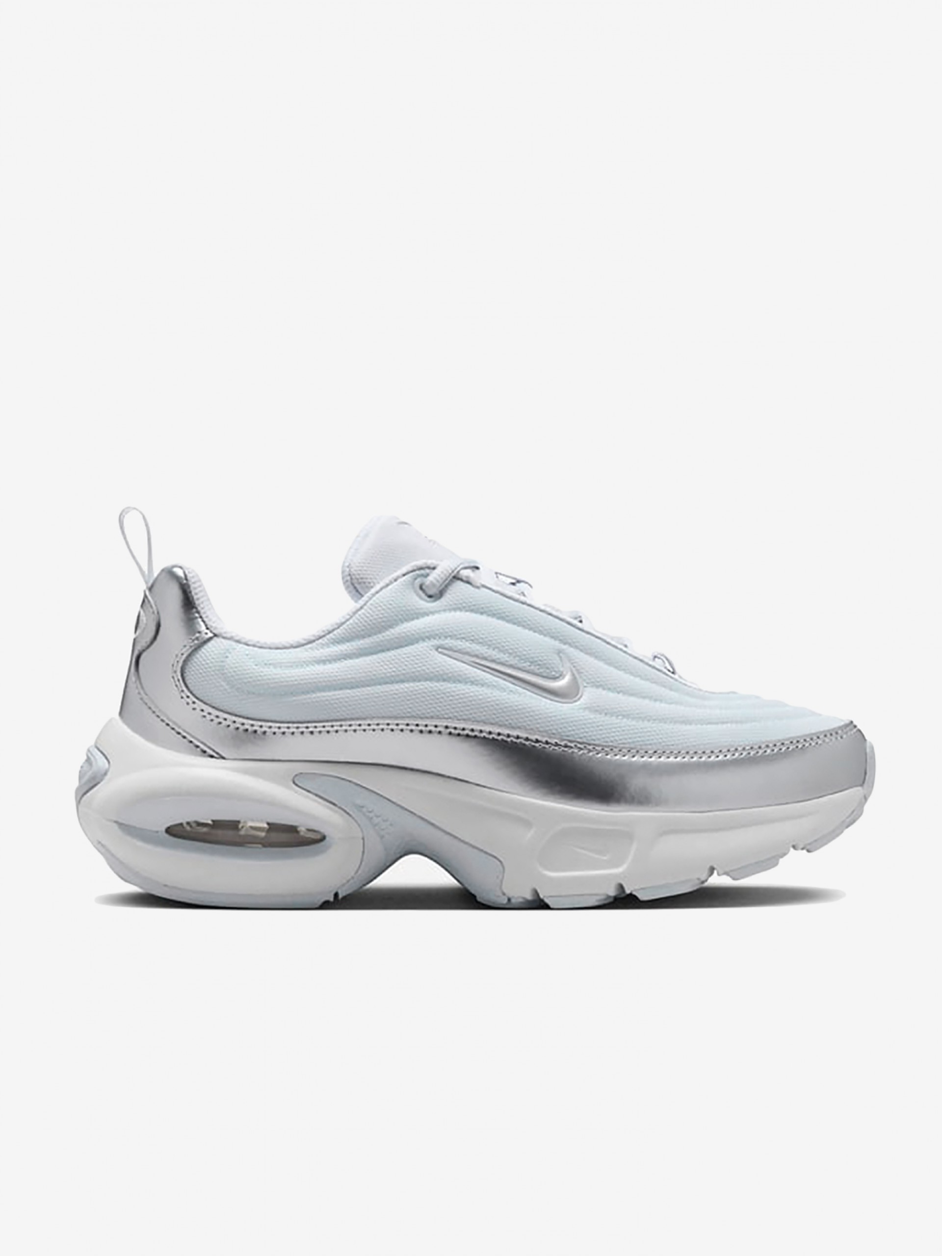 Sapatilhas Nike Air Max Portal Azuis e Prateadas Para Mulher