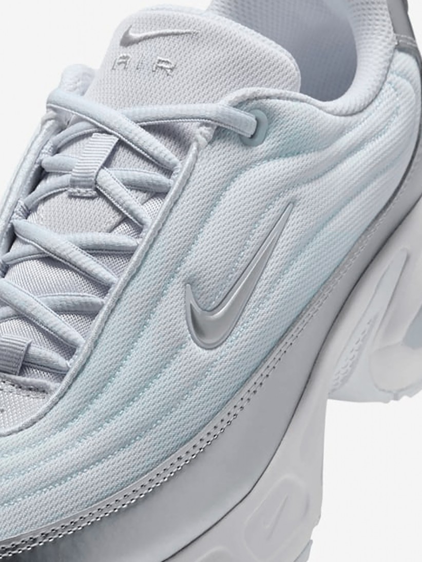 Nike Air Max Portal Blue and Silver Sneakers For Women