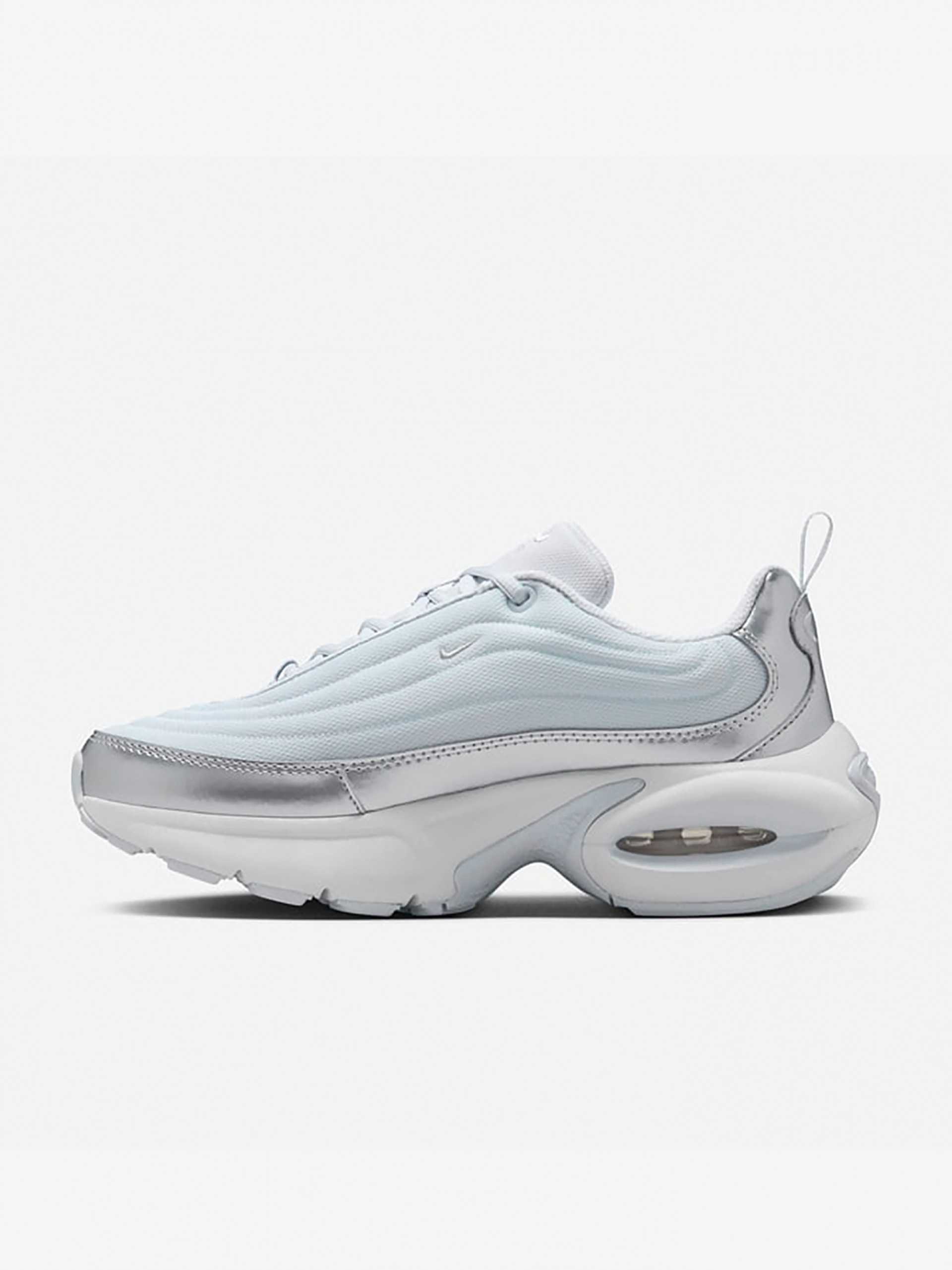 Sapatilhas Nike Air Max Portal Azuis e Prateadas Para Mulher