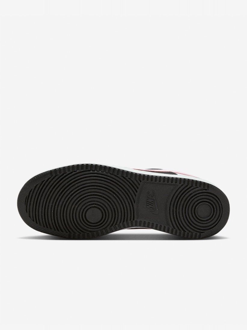 Nike Court Vision Low Next Nature Black and Pink Sneakers For Women
