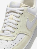 Nike Court Vision Low Next Nature Yellow and White Sneakers For Women