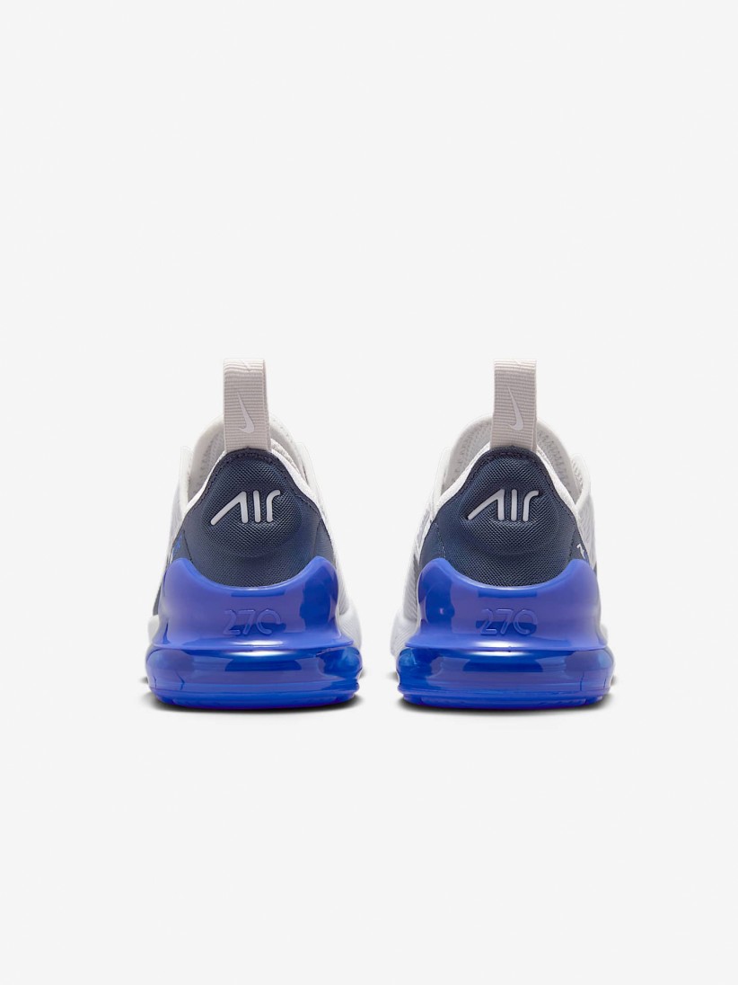 Sapatilhas Nike Air Max 270 Cinzentas e Azuis Para Criana