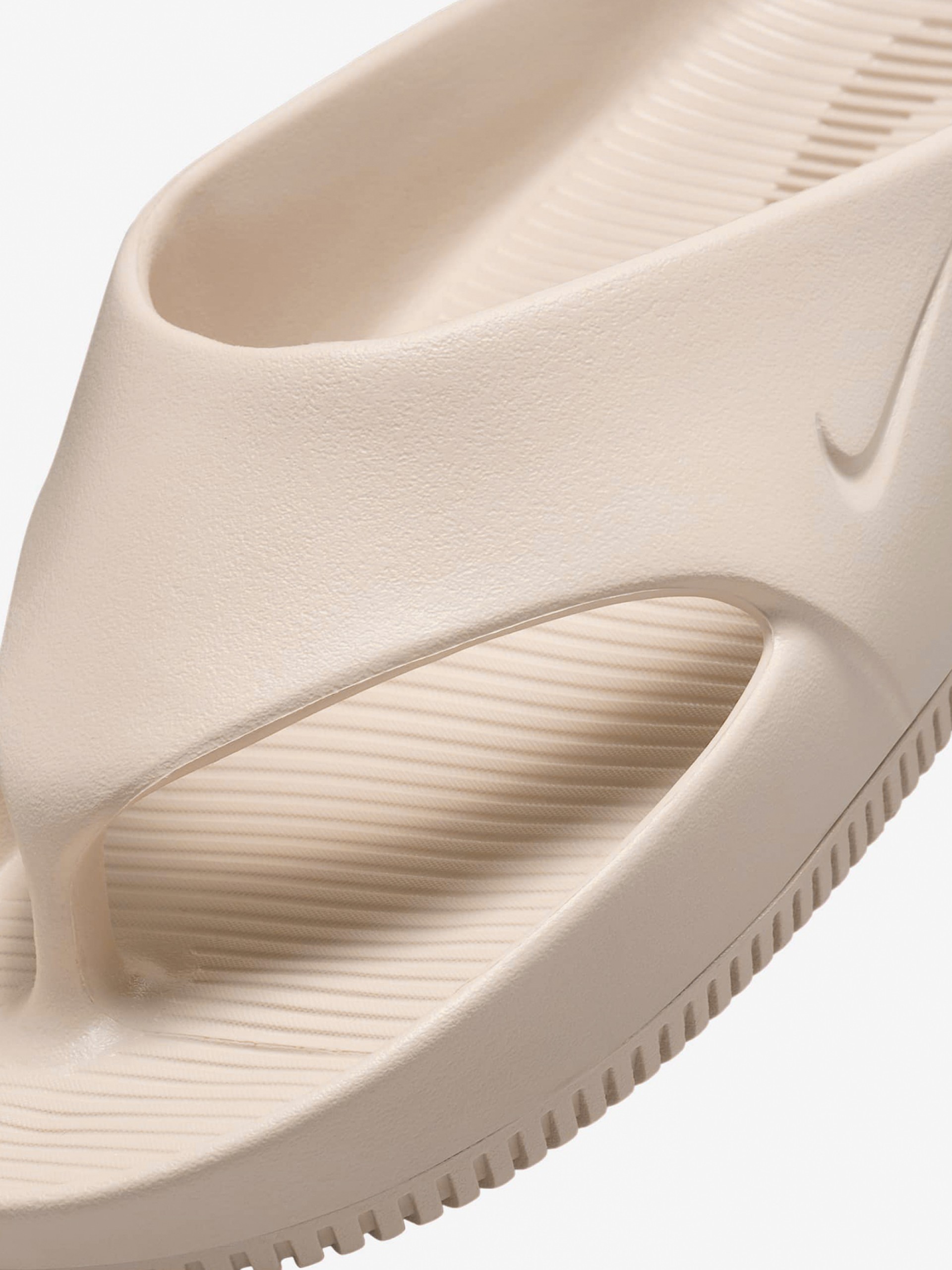Chanclas Nike Calm Beige Para Mujer