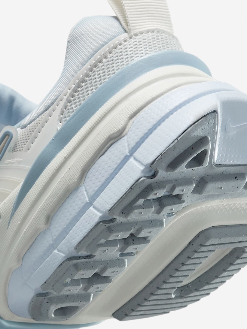Nike V2K Run Grey and Blue Sneakers For Women