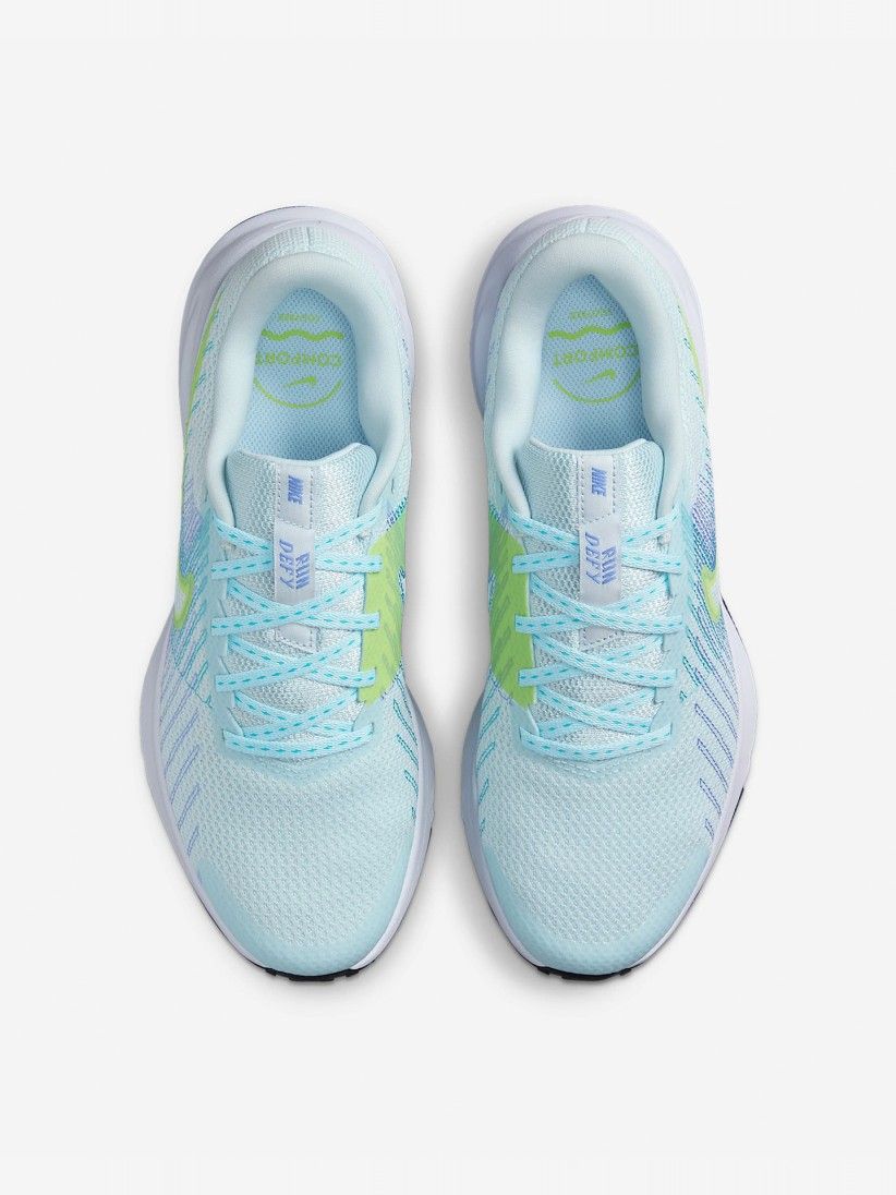 Nike Run Defy Blue Running Trainers For Women