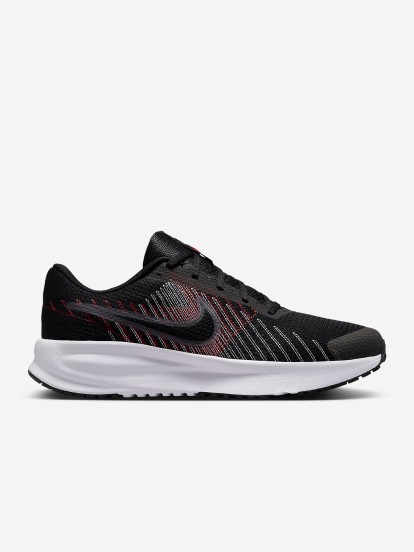 Nike Run Defy Black and Red Running Trainers For Men