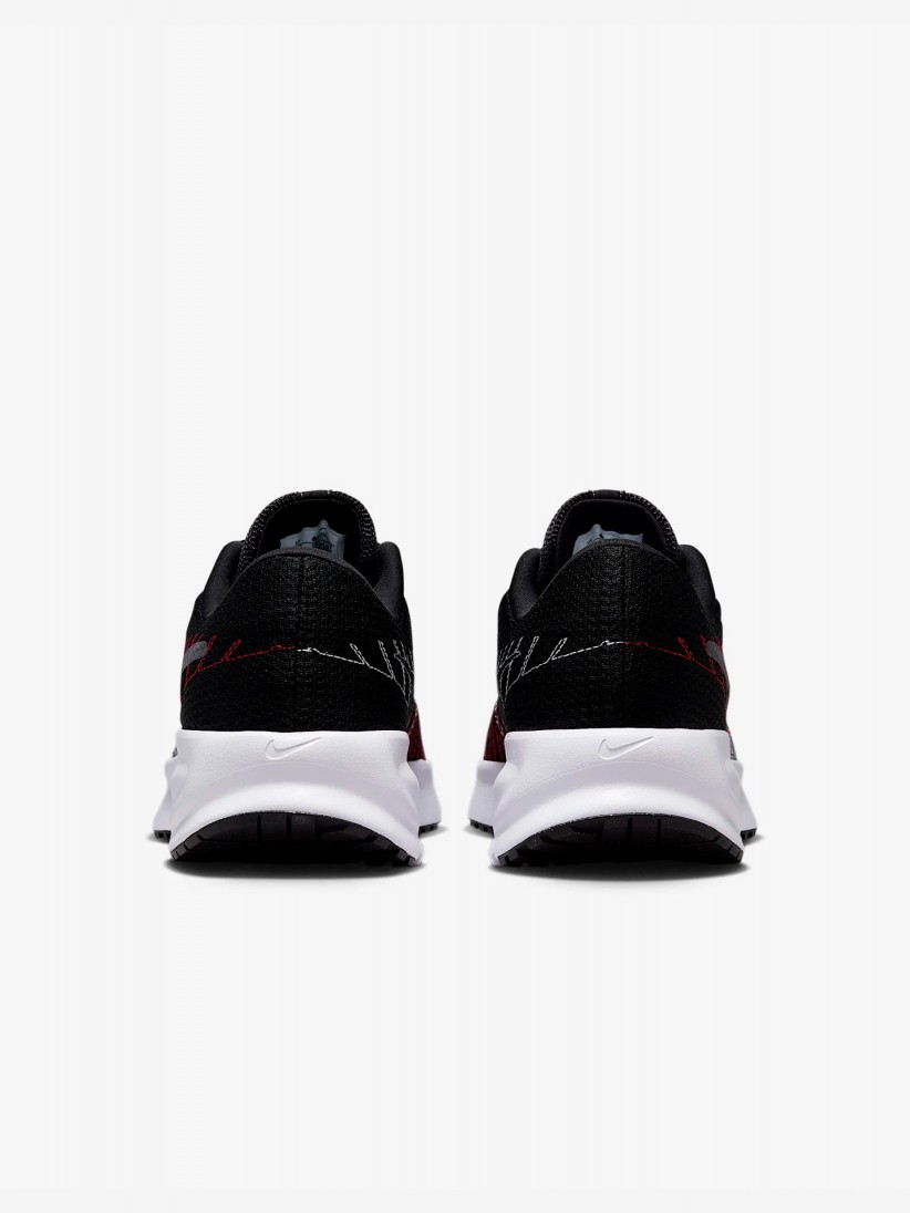 Nike Run Defy Black and Red Running Trainers For Men
