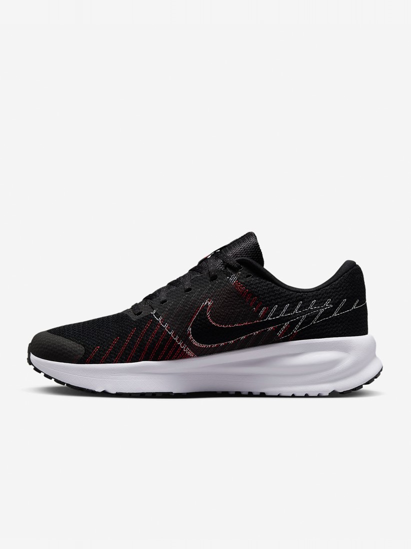 Nike Run Defy Black and Red Running Trainers For Men
