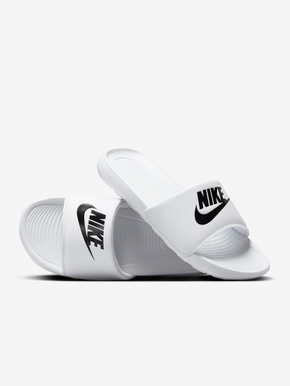 Nike Victori One White Slides For Men
