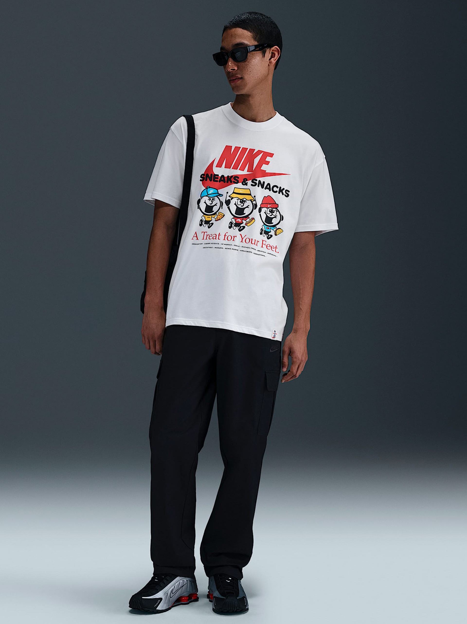 T-shirt Nike Sportswear Max90 Branca Para Homem