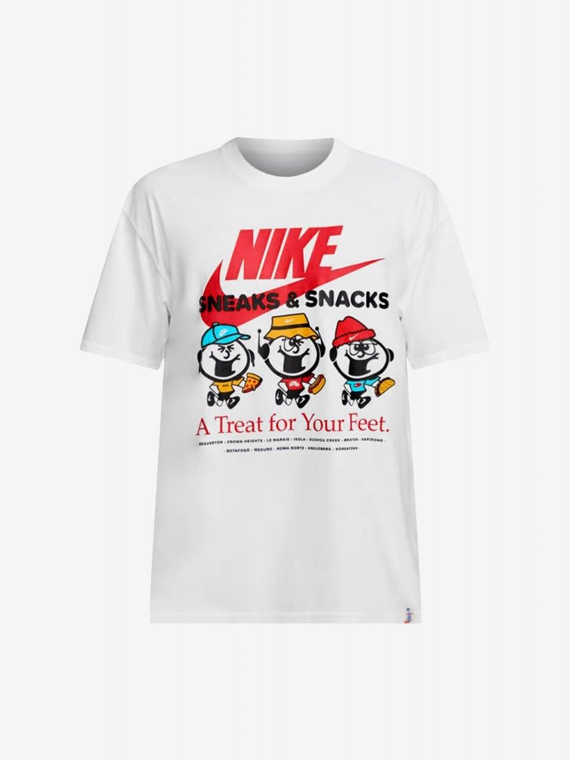 Camiseta Nike Sportswear Max90 Blanca Para Hombre