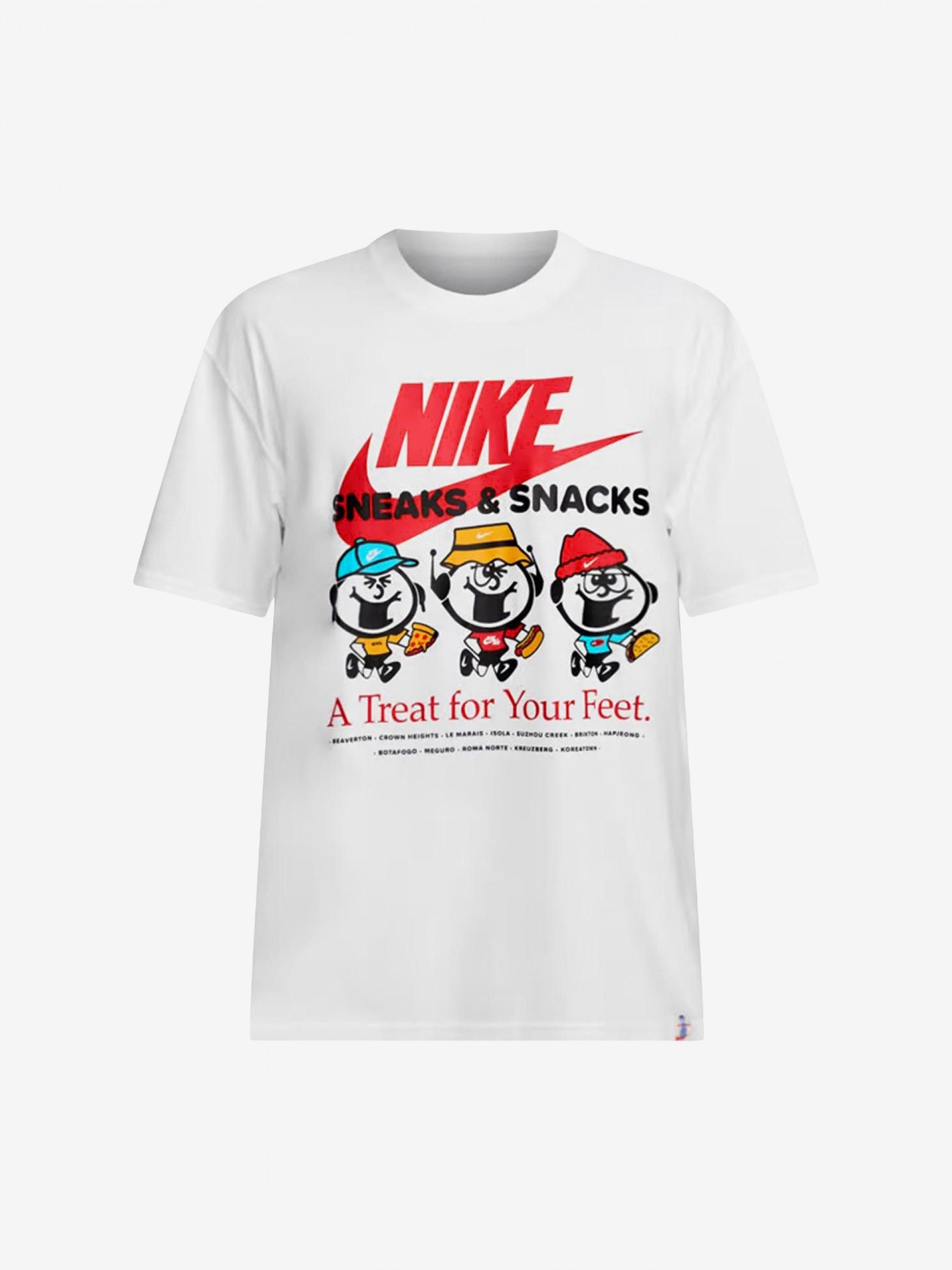 T-shirt Nike Sportswear Max90 Branca Para Homem