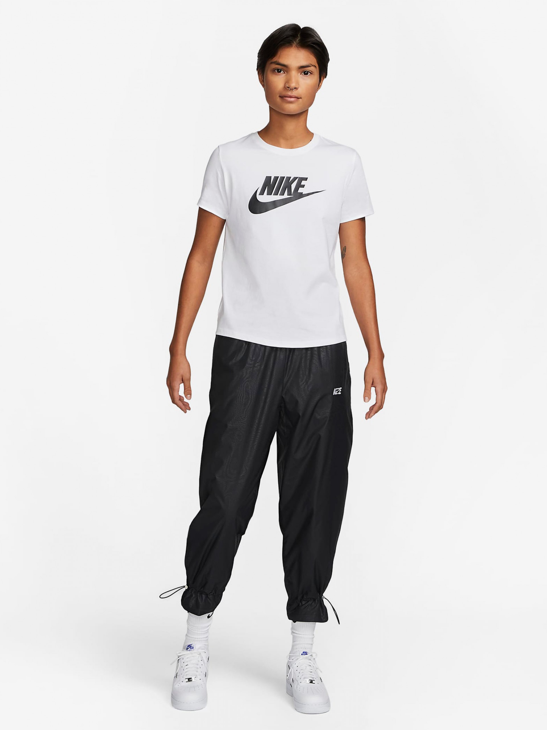 Nike Sportswear Essentials Logo White T-shirt For Women