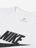 T-shirt Nike Sportswear Essentials Logo Branca Para Mulher