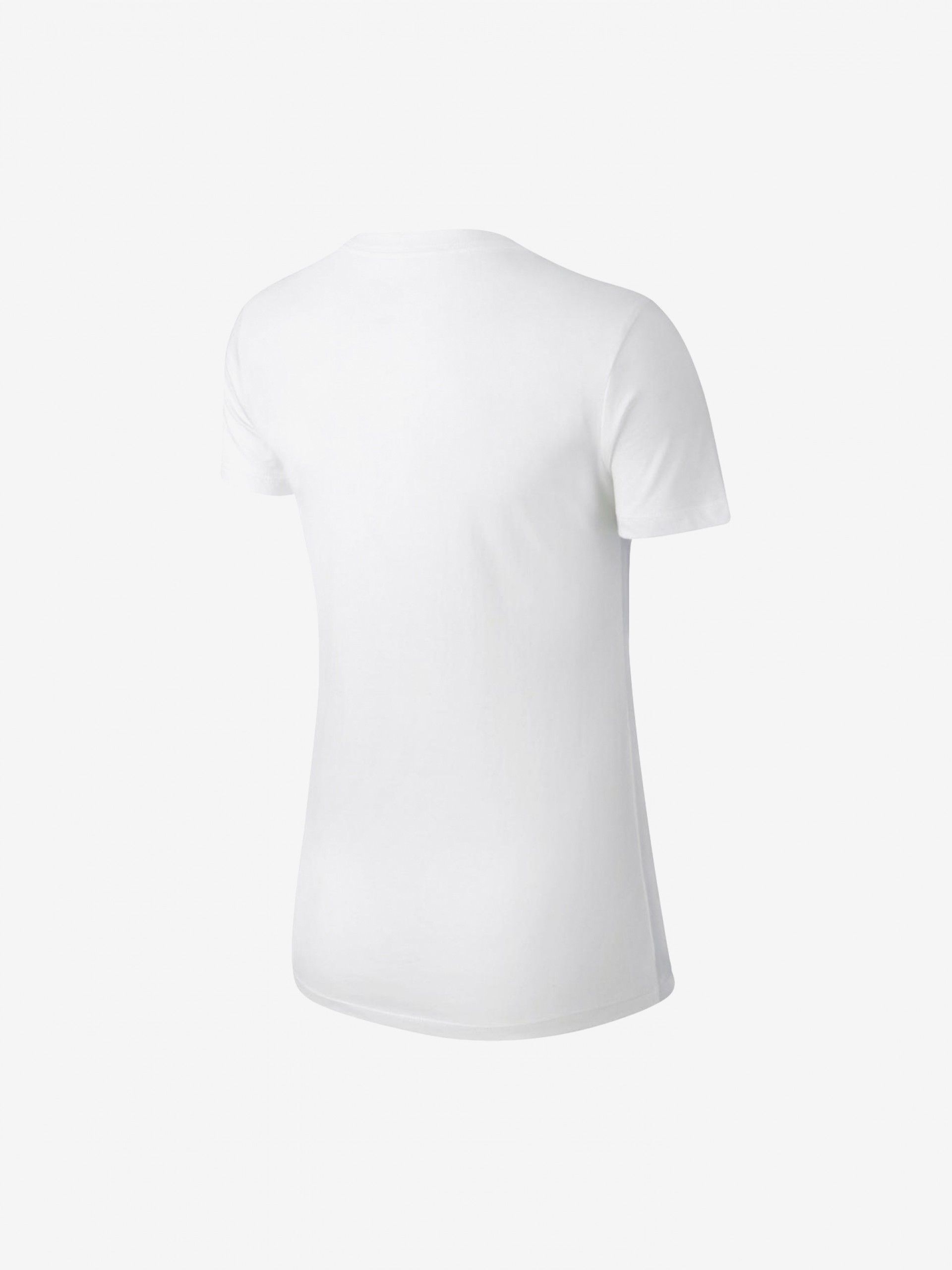 T-shirt Nike Sportswear Essentials Logo Branca Para Mulher