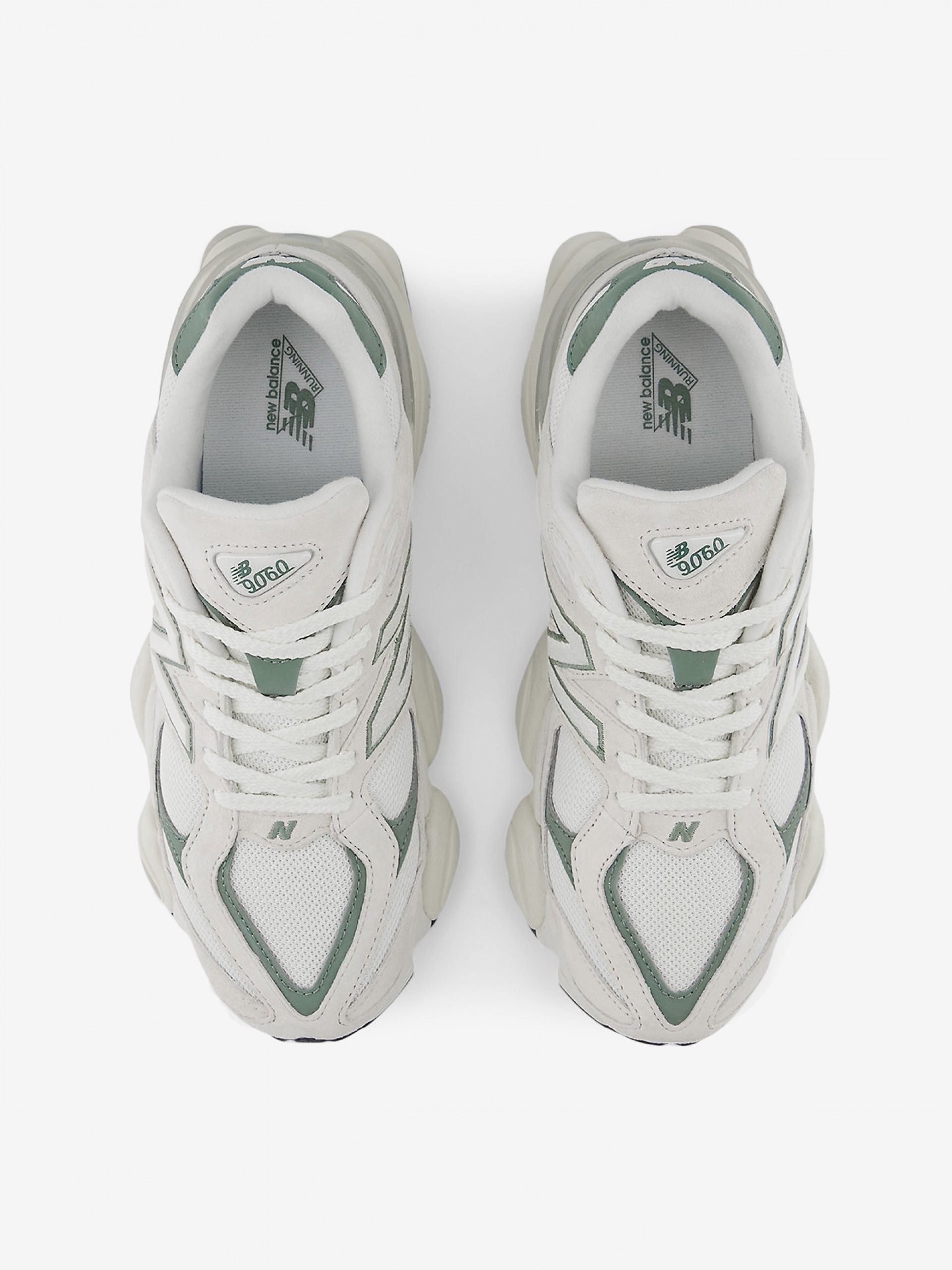 New Balance U9060 V1 Grey and Green Sneakers